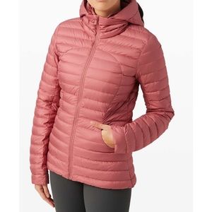 Lululemon Pack it Down jacket, pink, size 4